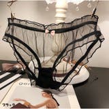 ブラック | パンティ セクシー リボン | And Kawaii