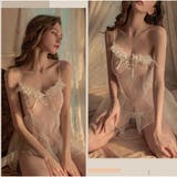 ベビードールランジェリー レースシースルー Tバック付き | And Kawaii | 詳細画像10 