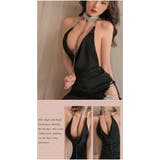 バックオープン 掛けネック ランジェリーワンピース Tバック付き | And Kawaii | 詳細画像9 