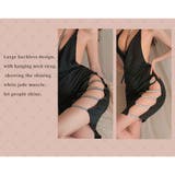 バックオープン 掛けネック ランジェリーワンピース Tバック付き | And Kawaii | 詳細画像7 