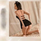 バックオープン 掛けネック デザイン ランジェリーワンピース | And Kawaii | 詳細画像4 