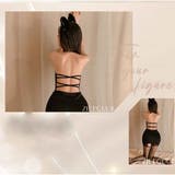 バックオープン 掛けネック デザイン ランジェリーワンピース | And Kawaii | 詳細画像6 