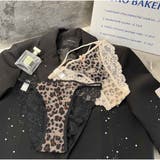 シアーレース フェミニンショーツ 透け感レオパード デザインショーツ | And Kawaii | 詳細画像12 