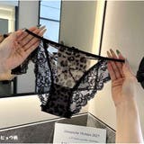 ヒョウ柄 | シアーレース フェミニンショーツ 透け感レオパード デザインショーツ | And Kawaii