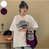 Tシャツ 半袖トップス 夏トップス ロゴかわいい 韓国ファッション 夏服 | And Kawaii | 詳細画像1