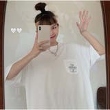 Tシャツ 夏服 バックプリント 半袖 カジュアル 韓国ファッション | And Kawaii | 詳細画像8 