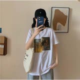 Tシャツ ロゴ ゆるT レディース トップス 半袖 夏新作 | And Kawaii | 詳細画像11 