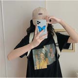 Tシャツ ロゴ ゆるT レディース トップス 半袖 夏新作 | And Kawaii | 詳細画像12 