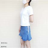 Tシャツ Vネックダブルドロスト トップス 夏 韓国ファッション | And Kawaii | 詳細画像9 