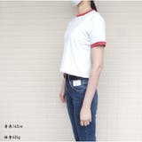 バイカラーTシャツ 半袖 カジュアル ショート丈 夏服 | And Kawaii | 詳細画像10