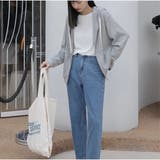 パーカー レディース ジップパーカー スウェット韓国ファッション | And Kawaii | 詳細画像6 