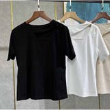 半袖Tシャツ 透かし ショートTシャツ レディース 夏 韓国 | And Kawaii | 詳細画像3 