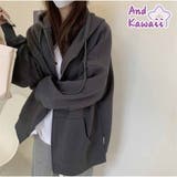パーカー トレーナー トップス | And Kawaii | 詳細画像1 