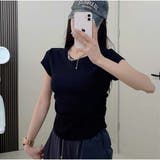 Tシャツ きれいめ カジュアル | And Kawaii | 詳細画像14