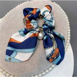 スカーフ シュシュ ヘアゴム | And Kawaii | 詳細画像3