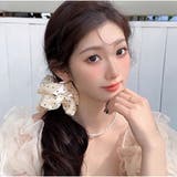 シュシュ ドット柄 レトロガーリーヘアアクセサリー 2色展開 | And Kawaii | 詳細画像7 