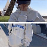 パーカー フード付きパーカー トレーナー 英字ロゴパーカー長袖 韓国 | And Kawaii | 詳細画像10 