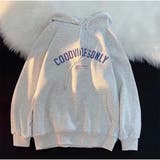 パーカー フード付きパーカー トレーナー 英字ロゴパーカー長袖 韓国 | And Kawaii | 詳細画像2 