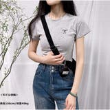 半袖Tシャツ カジュアル ショート丈 夏服 レディースファッション | And Kawaii | 詳細画像7