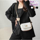 ミニショルダーバッグ レディース 斜めがけ 合皮ショルダー可愛い | And Kawaii | 詳細画像1 