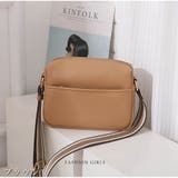 ブラウン | ショルダーバッグ キルティングレザー ミニクロスボディバッグ | And Kawaii