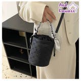 バケットバッグ 巾着バッグ ショルダーバッグ | And Kawaii | 詳細画像1