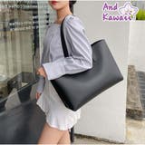 トートバッグ カジュアル手提げバッグ 肩かけバッグ | And Kawaii | 詳細画像1