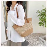 トートバッグ 草編みバッグ かごトートバッグ | And Kawaii | 詳細画像11 