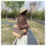 トートバッグ 草編みバッグ かごトートバッグ | And Kawaii | 詳細画像13 