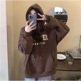 長袖パーカー 裏起毛 フード付き | And Kawaii | 詳細画像9 