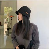 ブラック | ベーシックツイルバケットハット ハット バケハ 夏 レディースファッション | And Kawaii