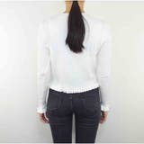 カーディガン 秋新作 ショート丈 Vネック レディース 長袖 | And Kawaii | 詳細画像7 