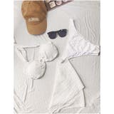 リボン可愛いバックシャンビキニ3点セット レディースファッショ 韓国 | And Kawaii | 詳細画像3 