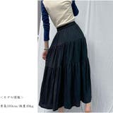 ロングスカート ハイウエスト ウエストゴム | And Kawaii | 詳細画像8 