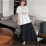 ロングスカート ハイウエスト ウエストゴム | And Kawaii | 詳細画像14 