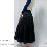 ロングスカート ハイウエスト ウエストゴム | And Kawaii | 詳細画像7 