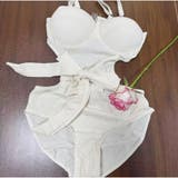 チェーンストラップ カットアウト ワンピース水着 ハイウエスト・美脚デザイン | And Kawaii | 詳細画像5 