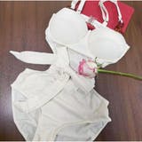 チェーンストラップ カットアウト ワンピース水着 ハイウエスト・美脚デザイン | And Kawaii | 詳細画像6 