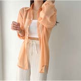 シャツ 長袖シースルー シアー素材UVカットシャツ 4色展開 | And Kawaii | 詳細画像10 