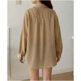 シアーシャツ UVカット長袖 涼感オーバーサイズ ナチュラルシアーシャツ | And Kawaii | 詳細画像11 