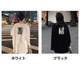前後ロゴプリント Tシャツ 秋新作 ロンT 長袖 | And Kawaii | 詳細画像4