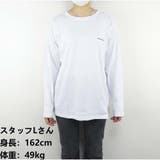 前後ロゴプリント Tシャツ 秋新作 ロンT 長袖 | And Kawaii | 詳細画像6