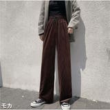 モカ | ワイドパンツ レディース 体型カバー | And Kawaii