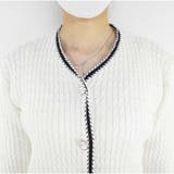 カーディガン 秋新作 長袖 無地 柔らかなニット 羽織り Vネック レディース | And Kawaii | 詳細画像8