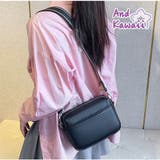 ショルダーバッグ キルティングレザー ミニクロスボディバッグ | And Kawaii | 詳細画像1