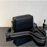 ブラック | ショルダーバッグ キルティングレザー ミニクロスボディバッグ | And Kawaii