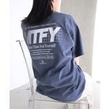 ネイビー | ANME アンメ ロゴTシャツ | andme