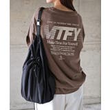 ブラウン | ANME アンメ ロゴTシャツ | andme
