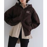 ブラウン | ANME アンメ ロゴ刺繍 | andme