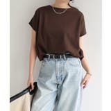 ブラウン | ポンチ 2way トップス | andme